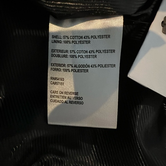 Calvin Klein new black hooded trench coat xxs - Picture 11 of 12